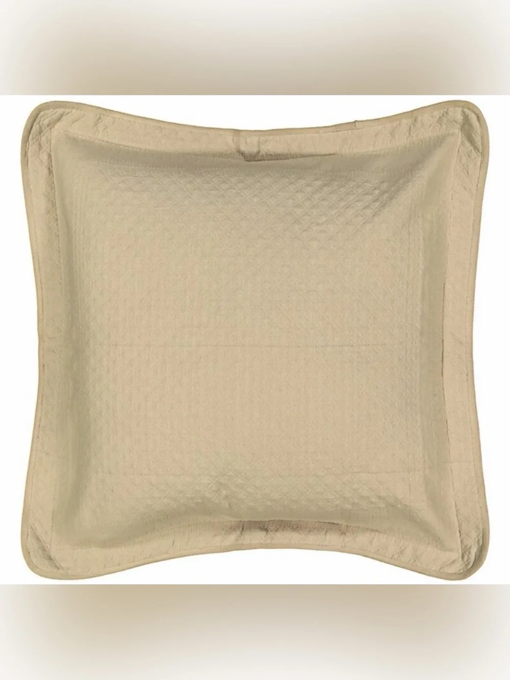 King Charles Matelasse Birch Beige Euro Sham 26